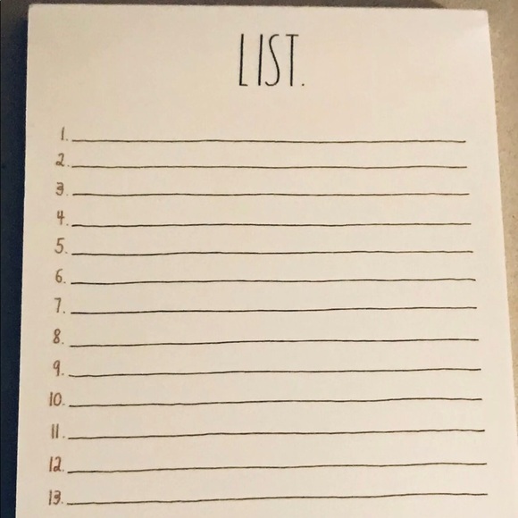 Two New Rae Dunn Pads “To Do” “List” - Picture 13 of 15
